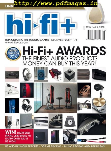 Hi-Fi+ – Issue 178, December 2019 Cover