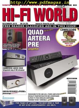 Hi-Fi World – December 2019