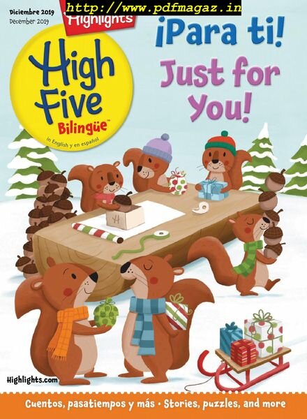 Highlights High Five Bilingue – December 2019 Cover