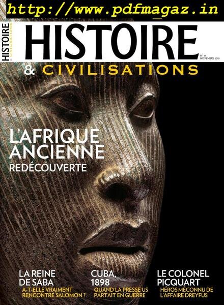 Histoire & Civilisations – Novembre 2019 Cover