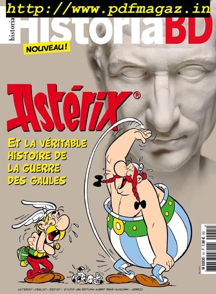 Historia BD – Asterix et la veritable histoire de la guerre des Gaules 2019 Cover