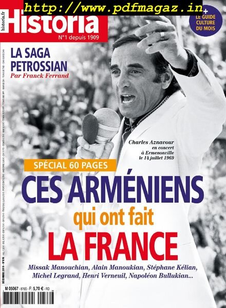 Historia – decembre 2019 Cover