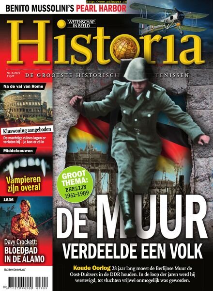 Historia Netherlands – november 2019 Cover