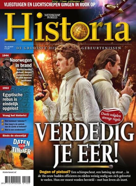 Historia Netherlands – september 2019 Cover