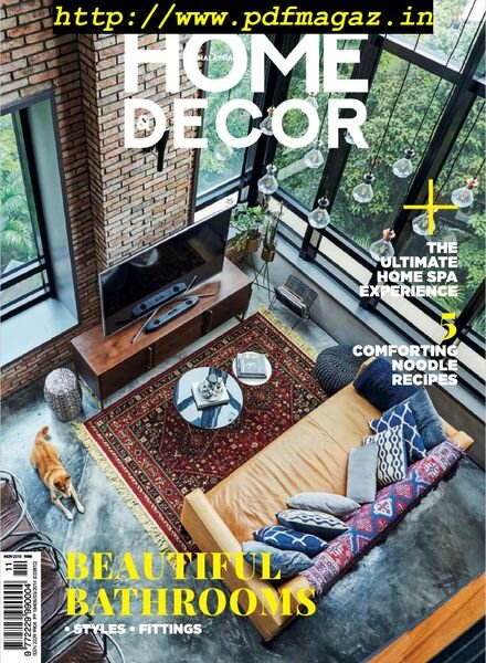 Home & Decor Malaysia – November 2019 Cover