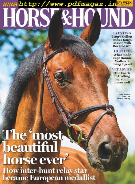 Horse & Hound – 17 October 2019 Cover