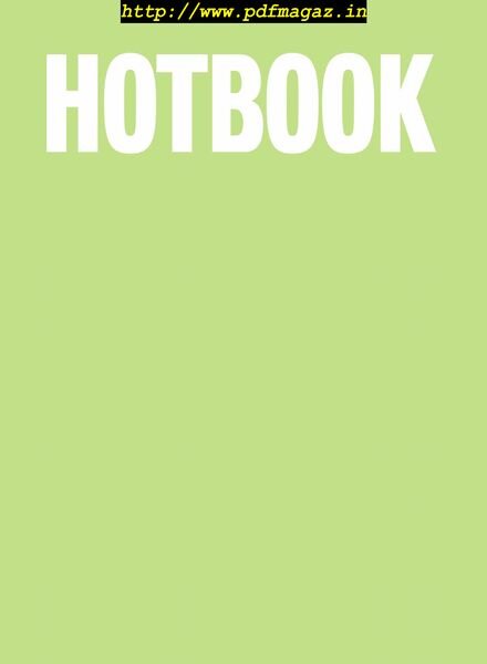 Hotbook – octubre 2019 Cover