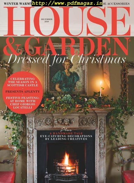 House & Garden UK – December 2019 Cover