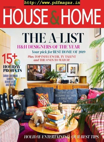 House & Home – December 2019 Cover