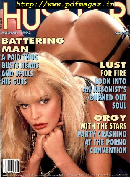 Hustler USA – August 1992 Cover