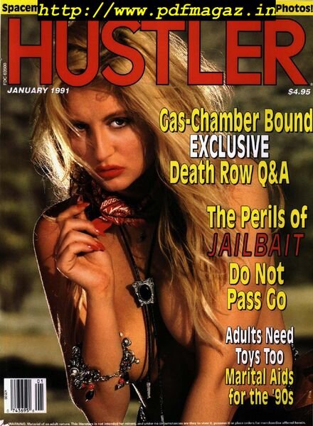 Hustler USA – January 1991 Cover