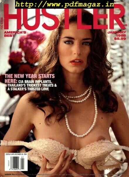 Hustler USA – January 1995 Cover