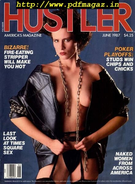 Hustler USA – June 1987 Cover