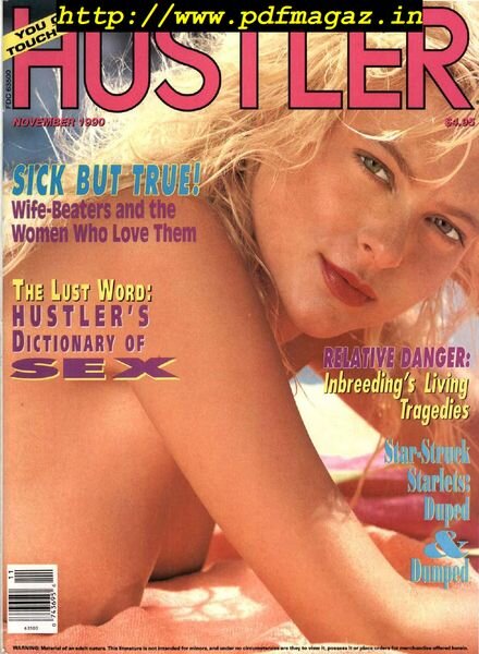 Hustler USA – November 1990 Cover