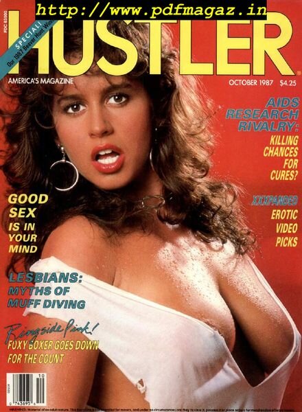 Hustler USA – October 1987 Cover
