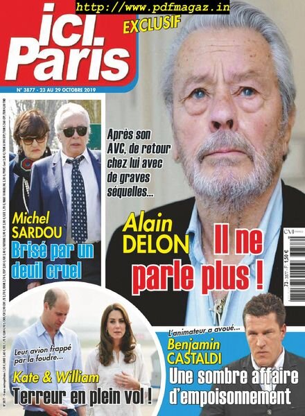 Ici Paris – 23 octobre 2019 Cover