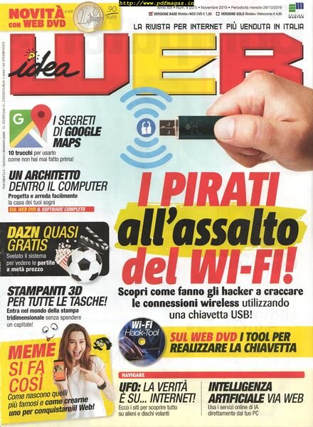Idea Web – Novembre 2019 Cover