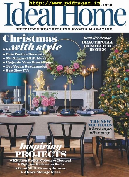 Ideal Home UK – December 2019 Cover