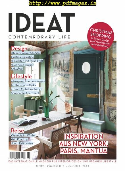 Ideat Germany – Dezember-Januar 2019 Cover