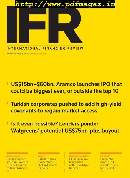 IFR Magazine – November 09 2019 Cover