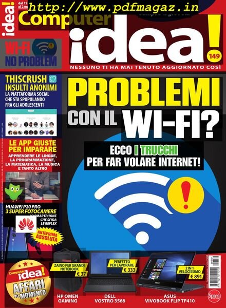 Il Mio Computer Idea! – 19 Aprile 2018 Cover