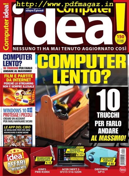 Il Mio Computer Idea! – 3 Maggio 2018 Cover