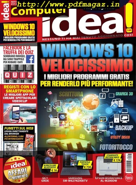 Il Mio Computer Idea! – 8 Marzo 2018 Cover