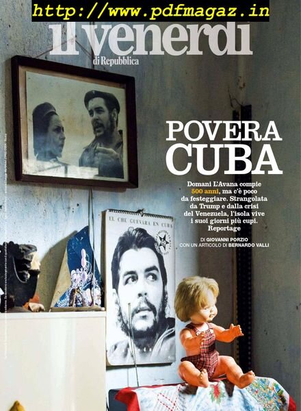 Il Venerdi di Repubblica – 15 Novembre 2019 Cover