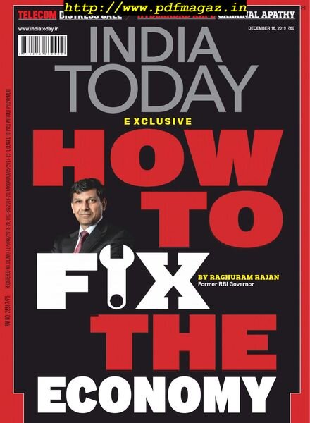 India Today – December 16, 2019 Cover