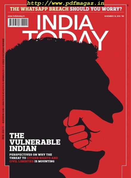India Today – November 18, 2019 Cover
