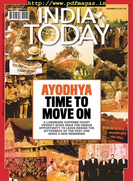 India Today – November 25, 2019 Cover