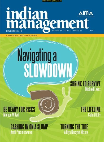 Indian Management – November 2019 Cover
