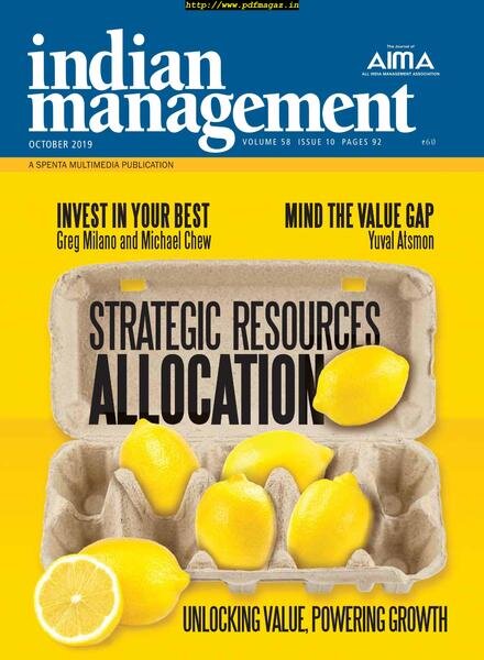 Indian Management – October 2019 Cover
