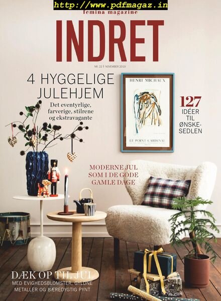 Indret by Femina – november 2019 Cover