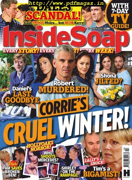 Inside Soap UK – 02 November 2019 Cover