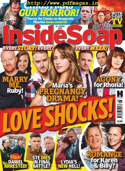 Inside Soap UK – 16 November 2019 Cover