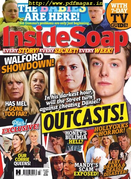 Inside Soap UK – 26 October 2019 Cover