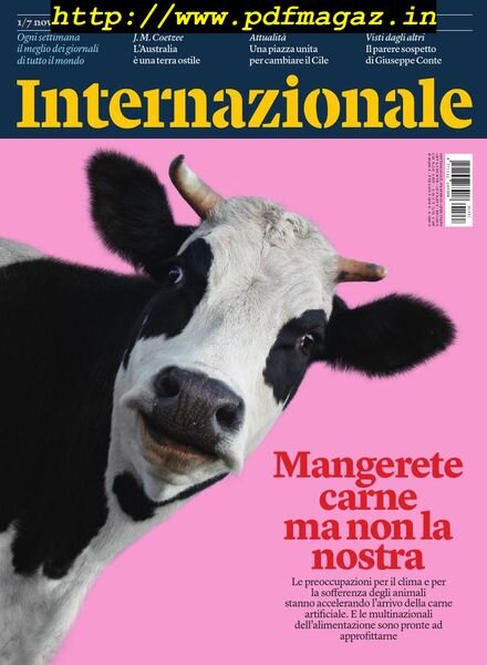 Internazionale – 1 Novembre 2019 Cover