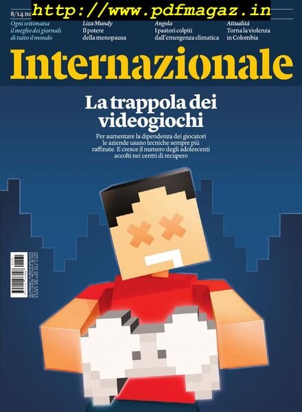 Internazionale – 8 Novembre 2019 Cover