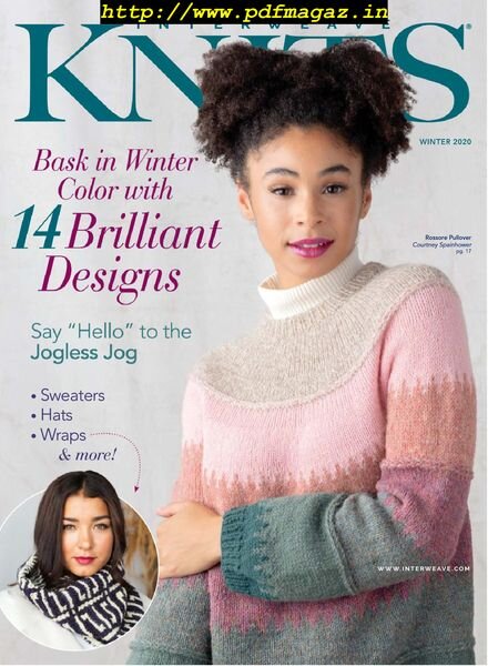 Interweave Knits – October 2019 Cover