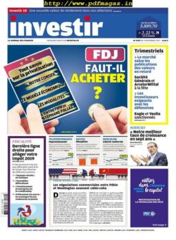 Investir – 9 Novembre 2019