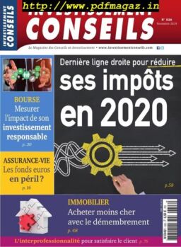 Investissement Conseils – decembre 2019