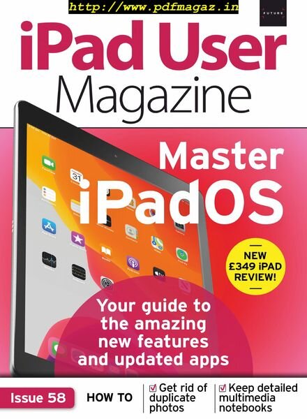 iPad User Magazine – October 2019 Cover