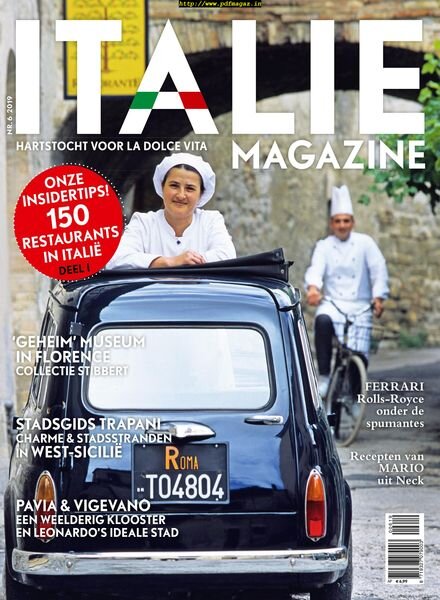 Italie Magazine – november 2019 Cover