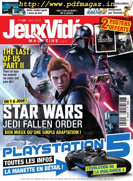 Jeux Video Magazine – novembre 2019 Cover