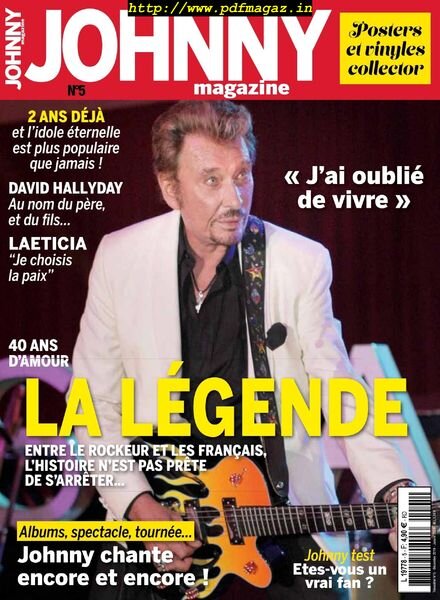 Johnny Magazine – Decembre 2019 – Janvier 2020 Cover