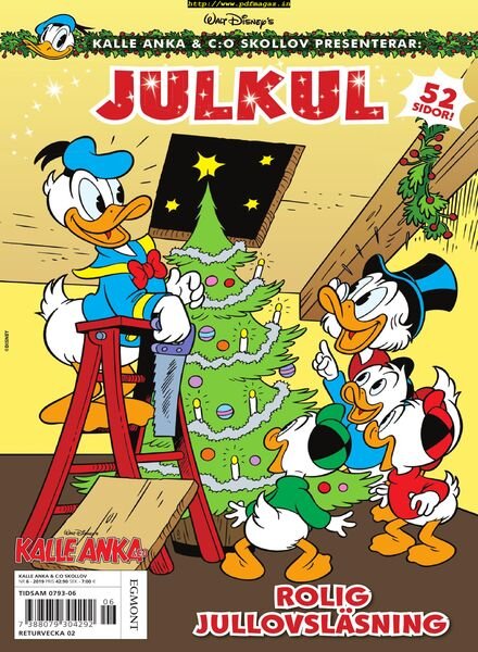 Kalle Anka Skollov – 05 november 2019 Cover
