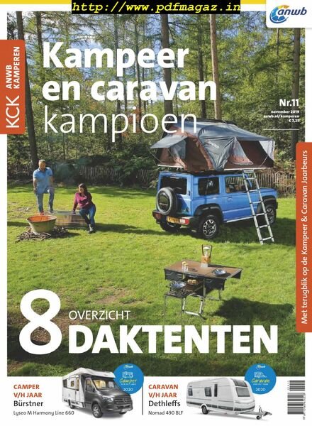 Kampeer & Caravan Kampioen – november 2019 Cover
