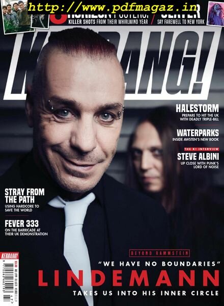 Kerrang! – November 23, 2019 Cover
