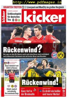 Kicker – 07 November 2019